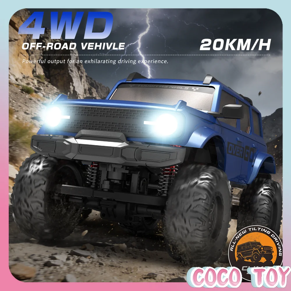 Cross-border 1:20 Off-road Climbing Car 2.4G Full Scale Four-wheel Drive RC Model Car With Turn Signal Lights Collection Gift