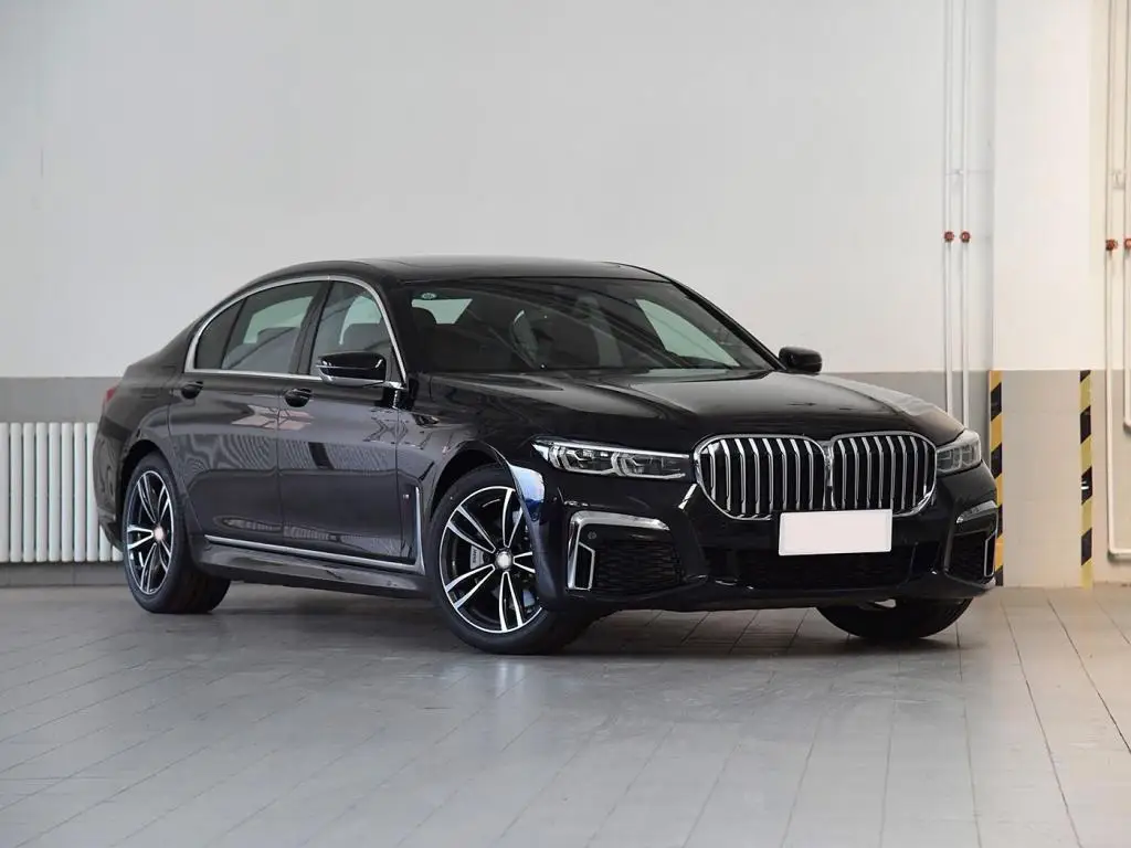 2019-2022 forBMW G11 G12 Single Line Gloss Black Carbon Fiber Grille 6