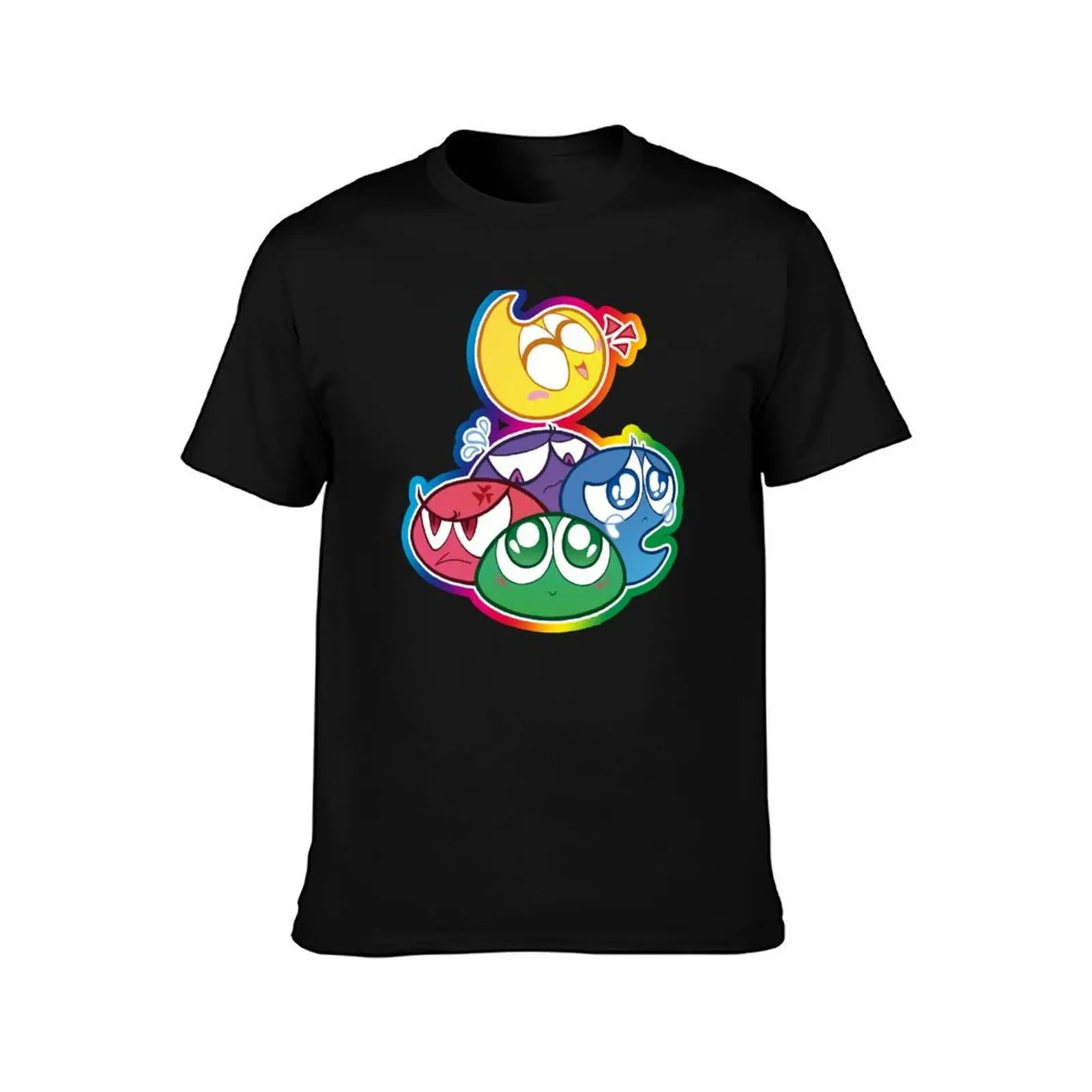 Puyo Pop! T-Shirt Water Resistant Casual T-Shirt