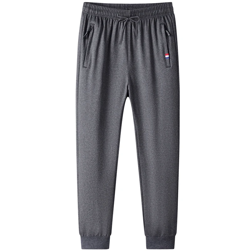 

Men's Summer Outdoor Sports Casual Ice Silk Pants Lightweight Breathable Quick Drying Loose Wrinkle Resistant Straight Leg Pants