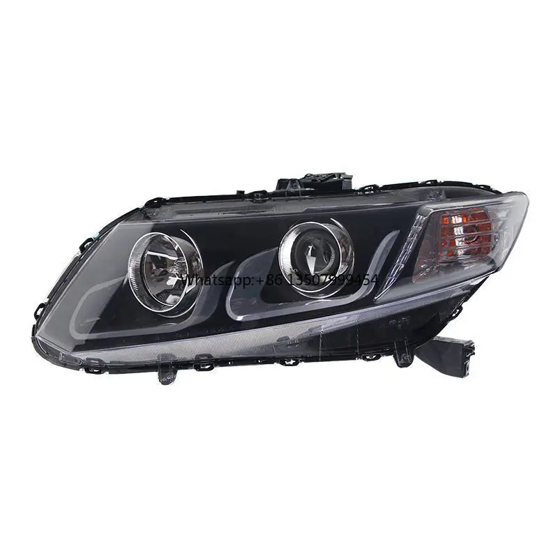 New for for 12-15 Daytime Running Light Lens Xenon Headlight Assembly with D4S Bulb Shape Condition New