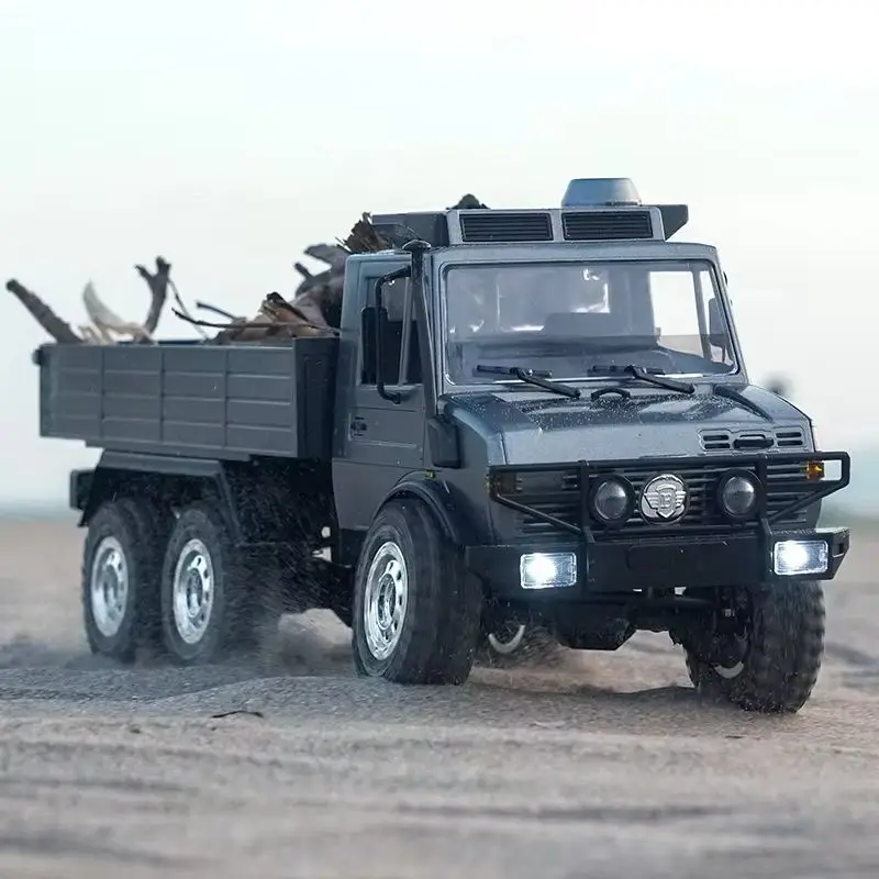 

JJRC новый C8823rc внедорожный автомобиль с дистанционным управлением 1:18 Unimog шестиколесный привод полный пропорционный альпинистский автомобиль детская игрушка