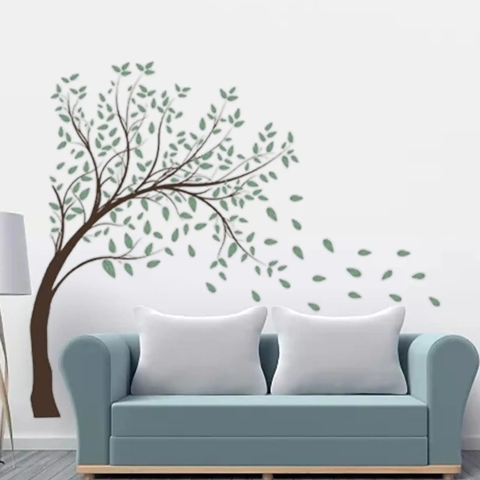 Baum-Wandaufkleber, selbstklebend, abnehmbar, PVC-Wandkunst, Dekor für Wohnzimmer, Schlafzimmer, Sofa, TV, Hintergrund, Klassenzimmer, Heimdekoration
