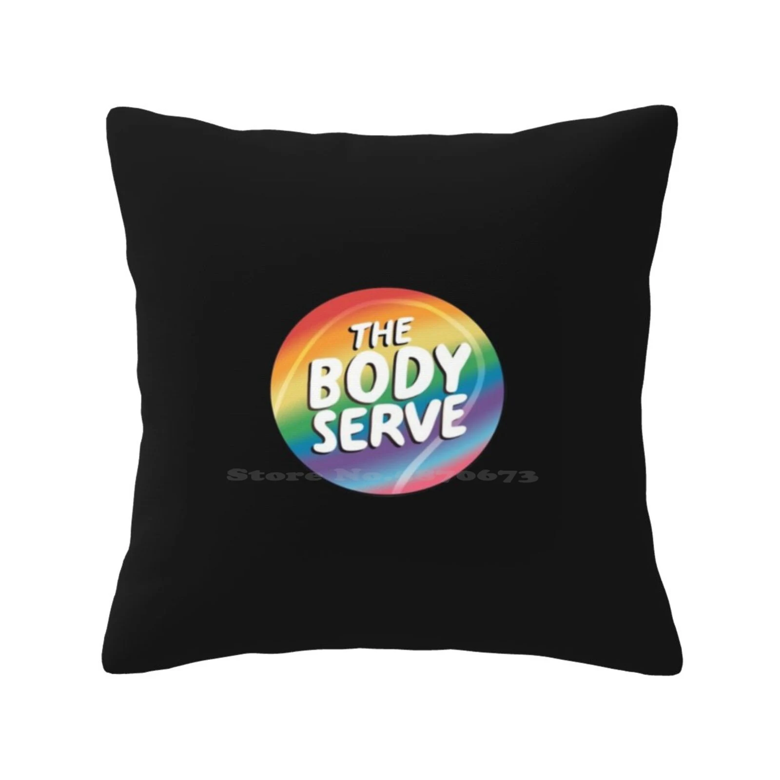 The Body Serve Tennis Podcast Pillow Cover Hug Pillowcase Tennis Podcast Tbs The Serve