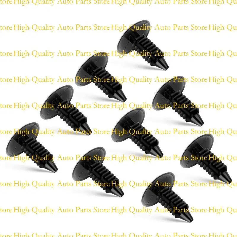 

G7NA 100x Push Retainer Kit Car Bumper Door Trim Panel Push RivetHook Clips for Universal Car Trunk Boat Drone