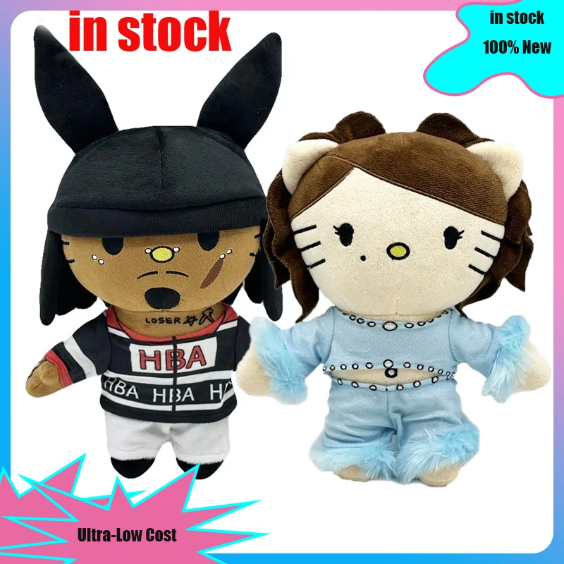 in stock Miniso Hello Kitty Playboi Carti Kali Uchis Plush Anime Toy Customized Plush Stuffed Plush Customized Plush Fan Gifts