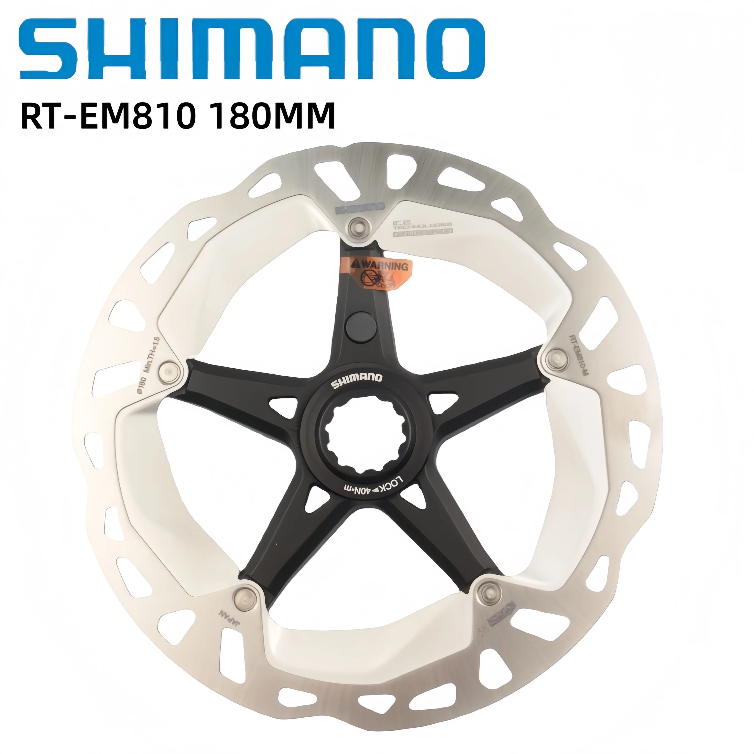 

Shimano RT-EM810 Disc Rotor 180MM With Center Lock Brake Rotor For Road Bicycle Original Shimano Accessories