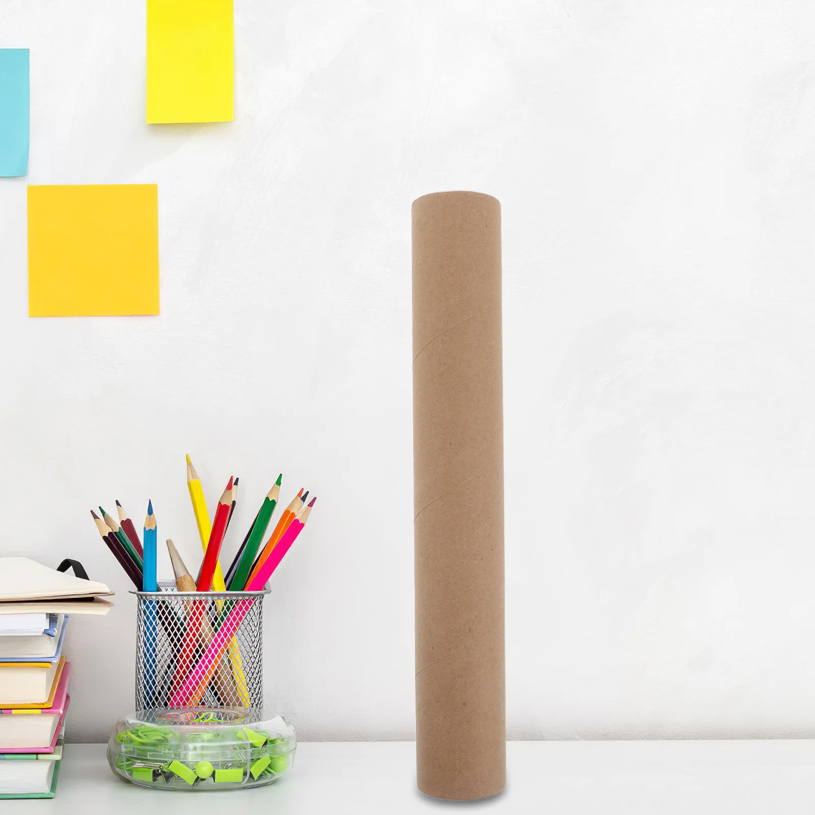 

12Pcs Mailing Tubes Kraft Paper Poster Tube 11x1 Heavy Duty Mailers End Caps Protect Prints Charts Maps Artworks Shipping Tube