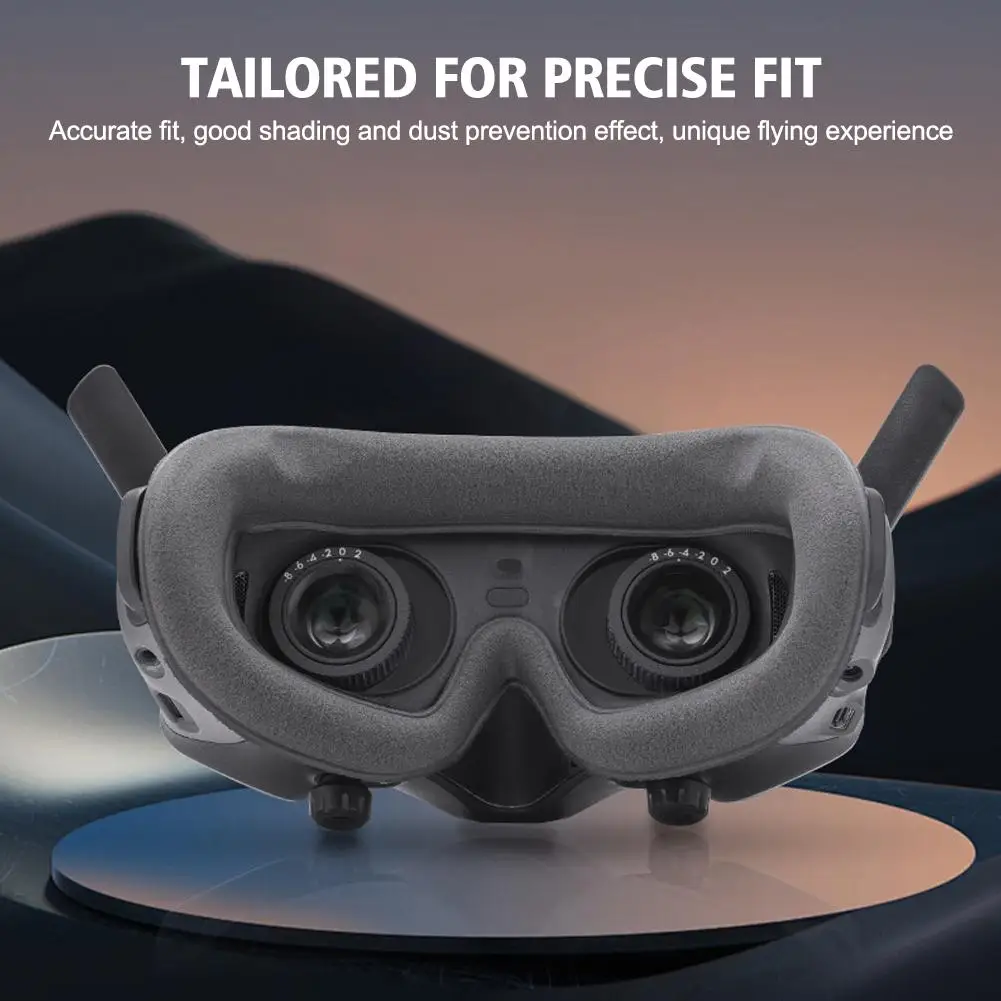 Flying Eye Mask Soft Silicone Protective Cover For DJI Avata Goggles 2 Sponge Eye Mask Replacement Skin-friendly Cover For AVATA