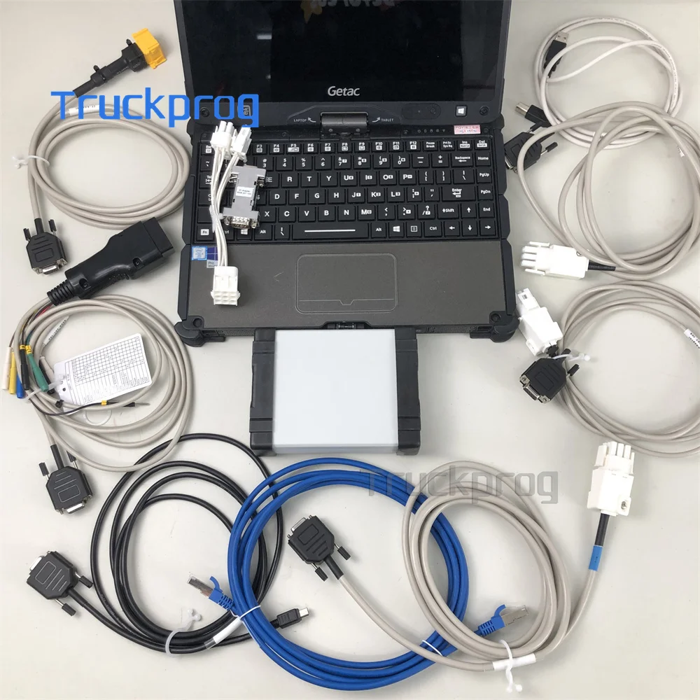 

Getac v110 Laptop for Transmission ZF TESTMAN DPA06 Diagnosis Detection Programming Latest Development Diagnostic Scanner Tool