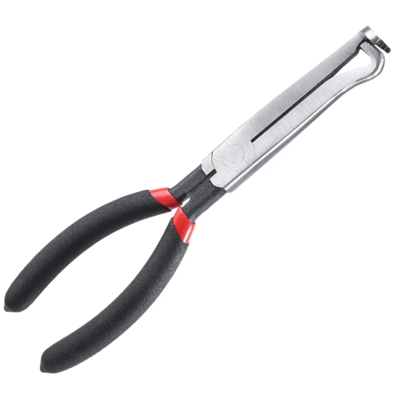 8Inch Electrical Disconnect Pliers, Automotive Connector Tool High-strength Cutoff Plier for Push Tab Plugs