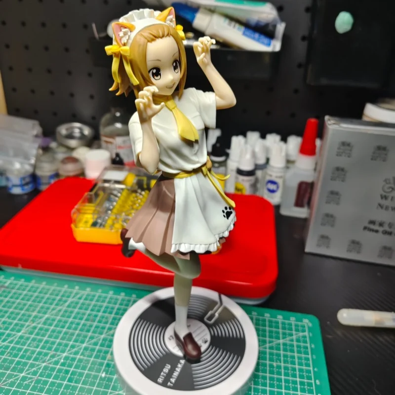 Originele Trio-Try-It K-On! Tsumugi Kotobuki Mugi Ritsu Tainaka Standbeeld Collectible Anime Action Figure Model Speelgoed Ornament Geschenken