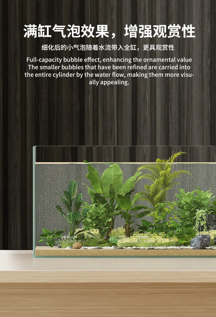 Aquarium CO2-Diffusor DIY Pflanzenbecken CO2 Externer Refiner Pflanzenwassertank-System Generator Zubehör Fischbecken CO2-Diffusor – Detail 8