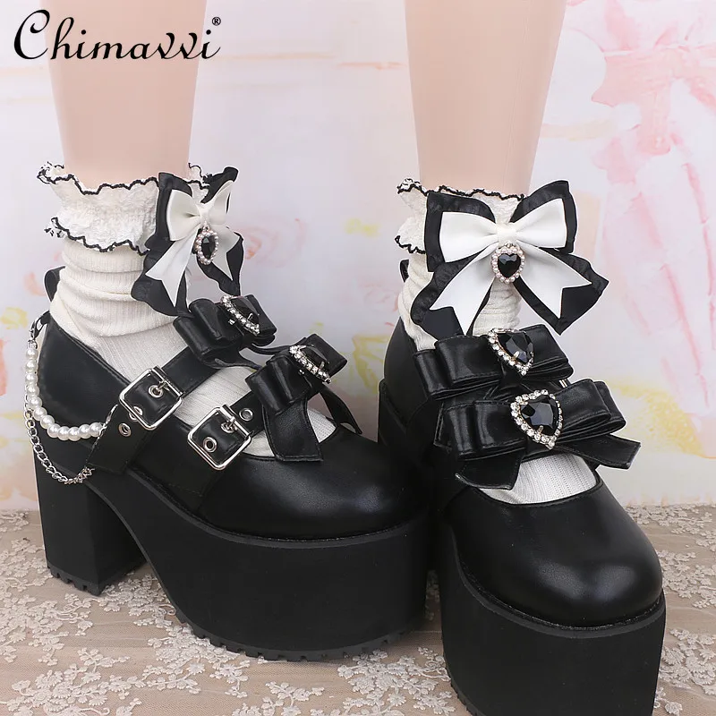 Sweet Girls Cute Lace Socks Women Japanese Style Pure Cotton Socks Summer New Bow White Stitching Rojita Lolita Y2k Socks