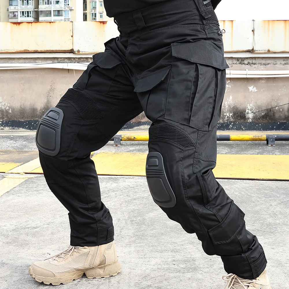 SINAIRSOFT G3 Kampfhose mit Knieschonern Taktische Hose MC Gen3 Outdoor Jagd Tarnkleidung – Detail 11