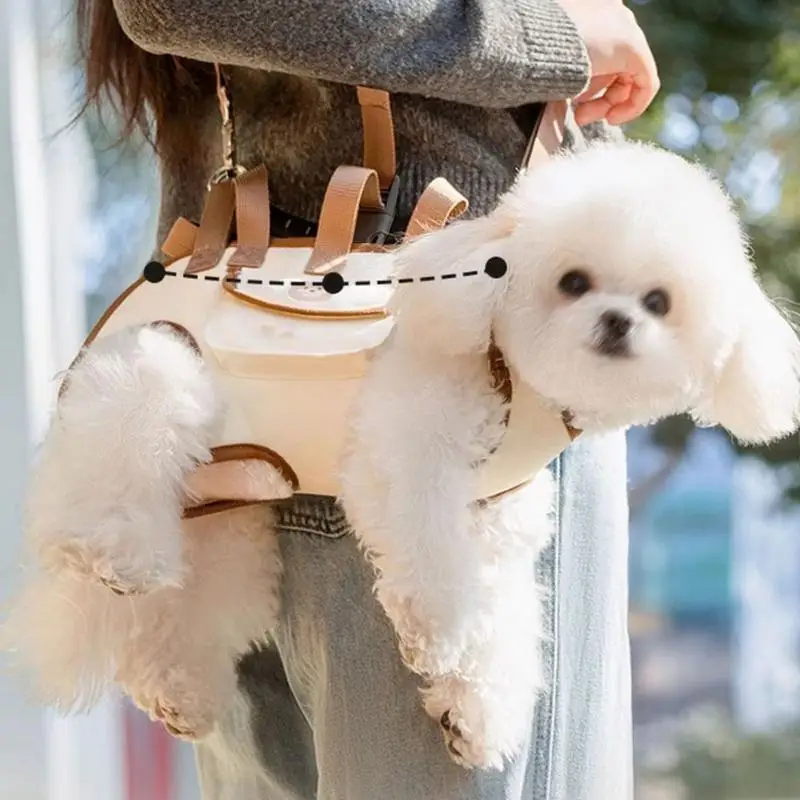 

Dog Travel Bag Horizontal Pet Carrier For Going Out Portable Ergonomic Pet Storage With Comfortable Carrying Design For Travel