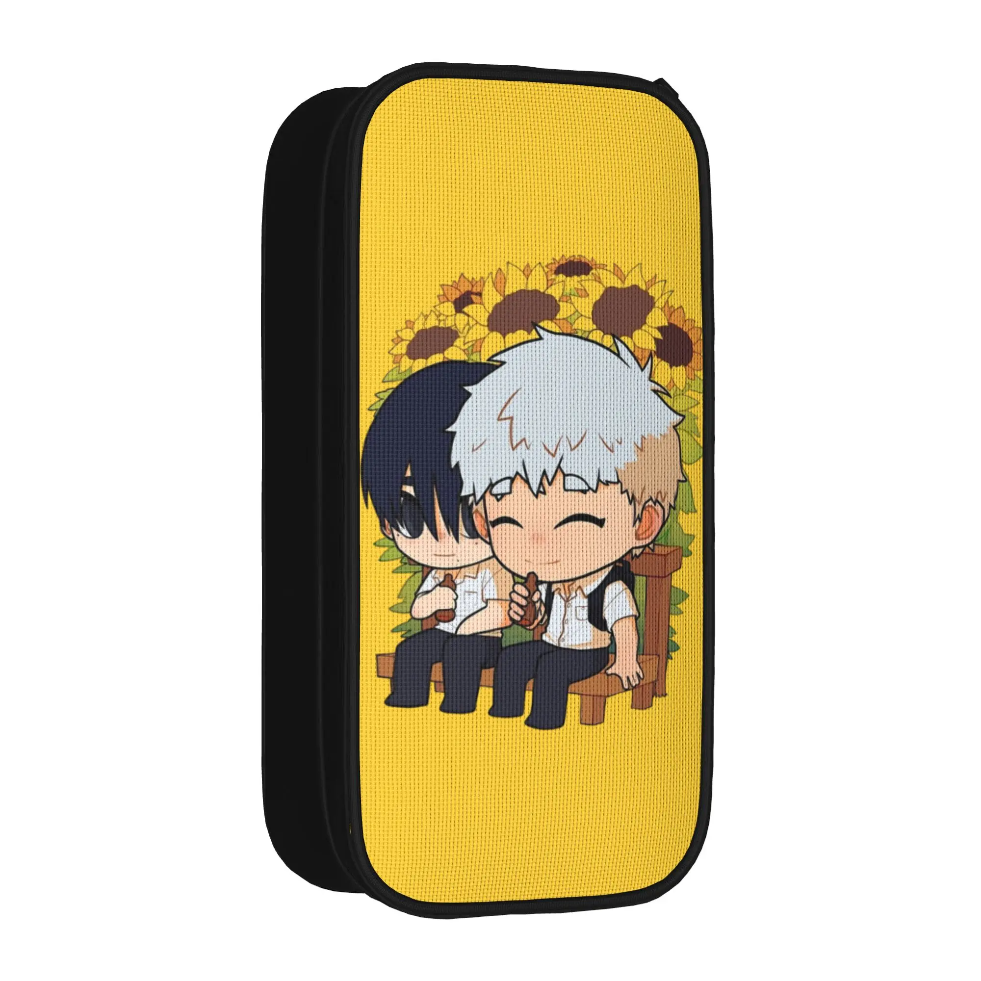 Creative Hikaru Sunflower The Summer Hikaru Died Pencil Case  Pencilcases for Student BagZipper Stationery,