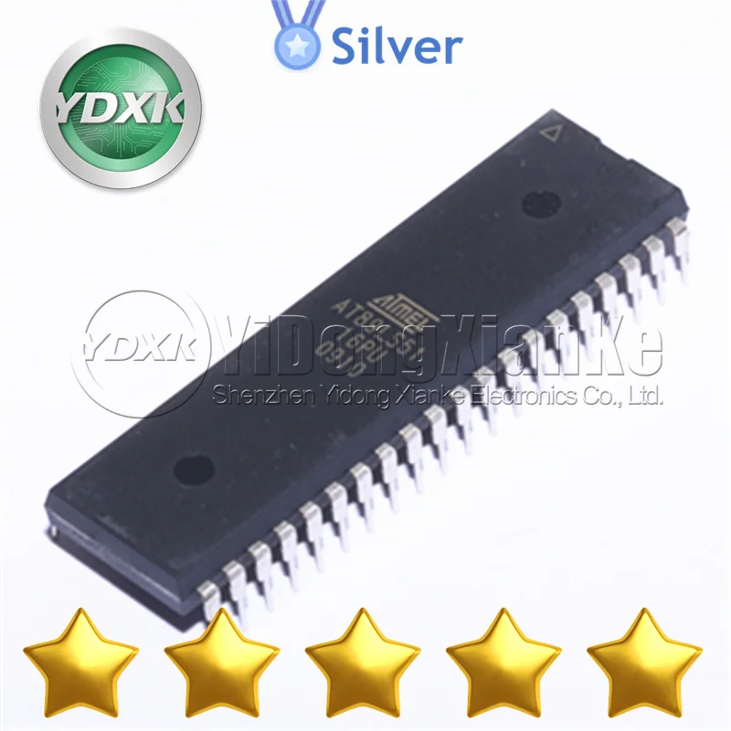 AT89LS51-16PU PDIP40 Electronic Components AM85C30-8PC AT90S8535-8PC ATMEGA16-8PU ATMEGA16L-8PU ATMEGA32-16PU CP80C88