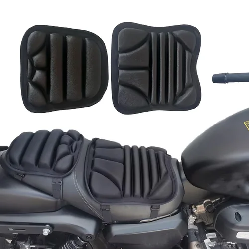 Cojín de Gel para asiento de motocicleta, transpirable, para Yamaha Xmax 300 Vespa Primavera Bobber, R 1200 Gs, 2 uds.