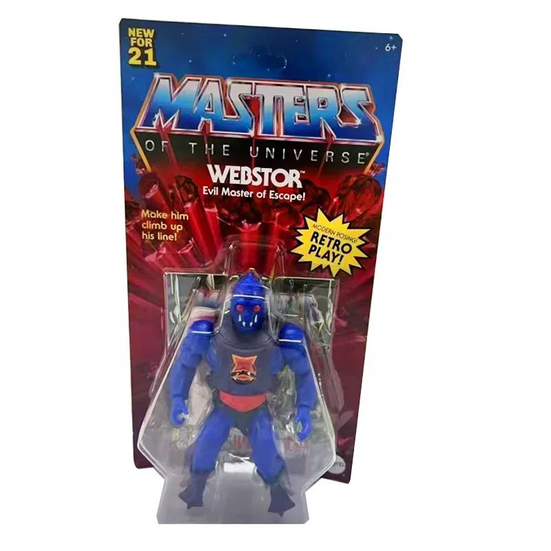 He-Man Origin Masters of The Universe  Webstor Mantenna Beast Man Eternian Goddess Stinkor Action Figure Toys