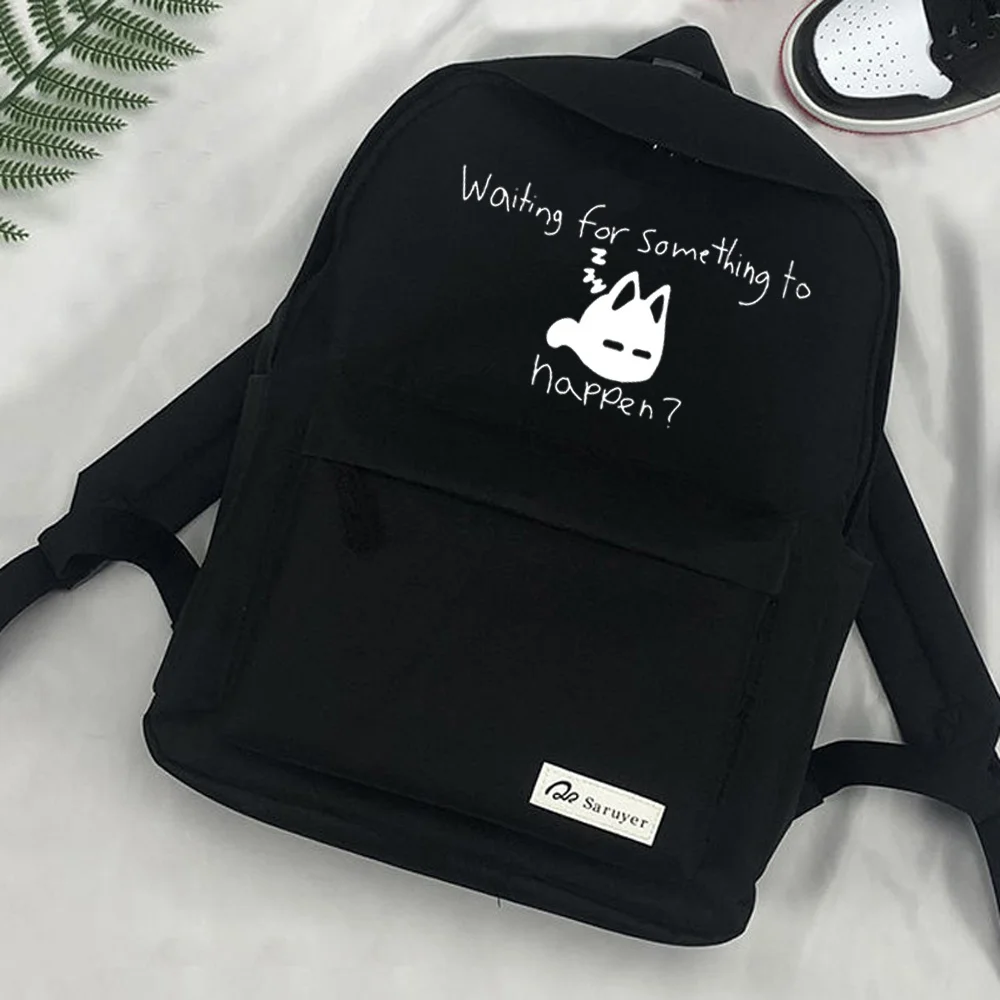 Omori-mochila de viaje escolar para mujer, morral infantil, kawaii, plecaki schoudertassen, 2022