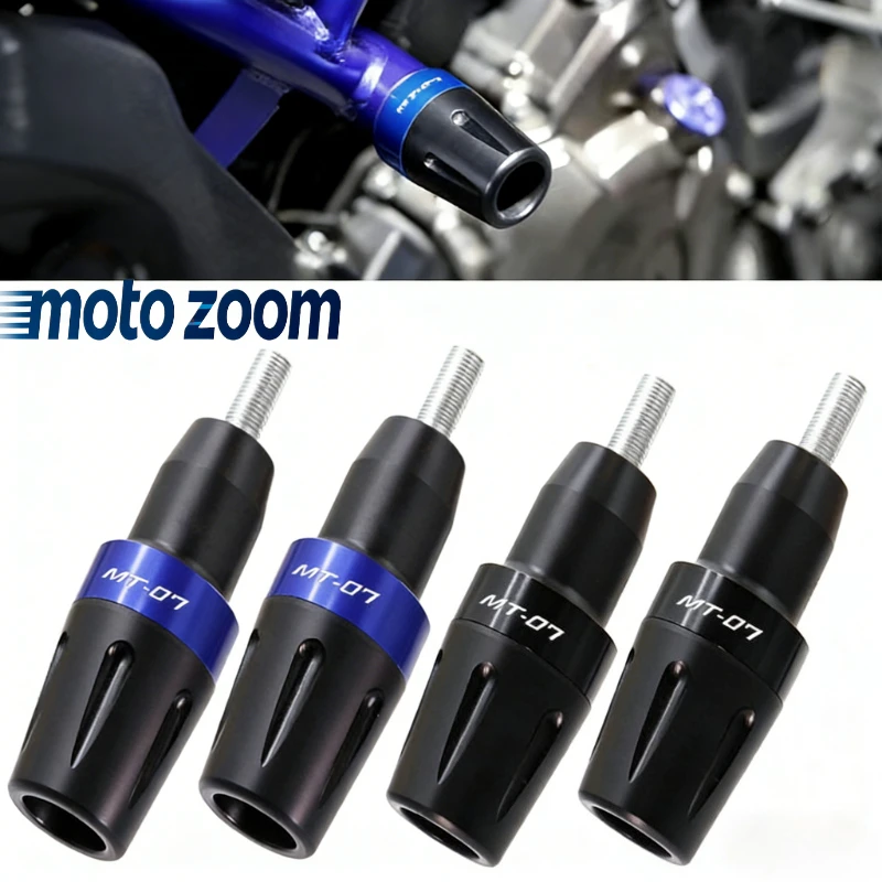 

Для мотоциклов Yamaha MT07 MT 07 MT-07 FZ07 Tracer700 2014-2023: Защитные слайдеры рамы, протекторы от падений, аксессуары для мотоциклов