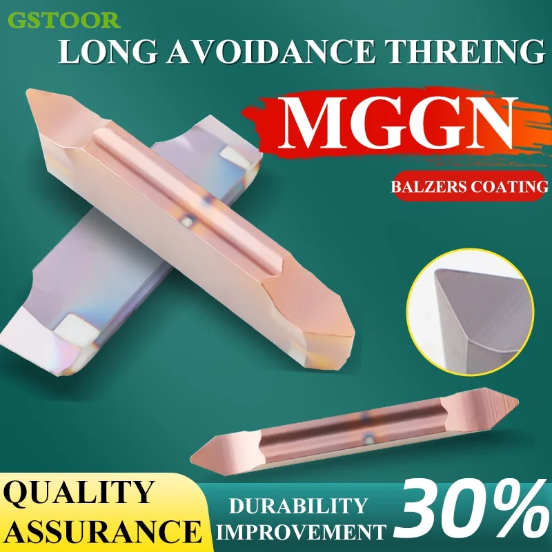 

MGGN200-300 -0,75-2/1,5-2 Длительное предотвращение полых резьбы для обработки канавок Токарный станок с ЧПУ Режущие твердосплавные вставки для нержавеющей стали