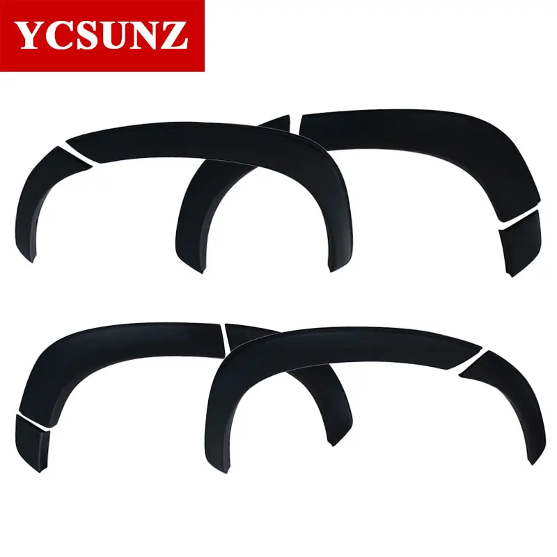 3 inch Wheel Arch Mudguards For Mitsubishi Pajero Sport 2016 2017 2018 2019 Fender Flares For Mitsubishi Montero Sport 2016-2019