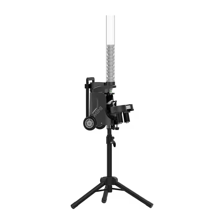 2025 Hot Sale Auto Mini Badminton Ball Machine with App-Controlled, Huge Capacity and High Battery Life for Training