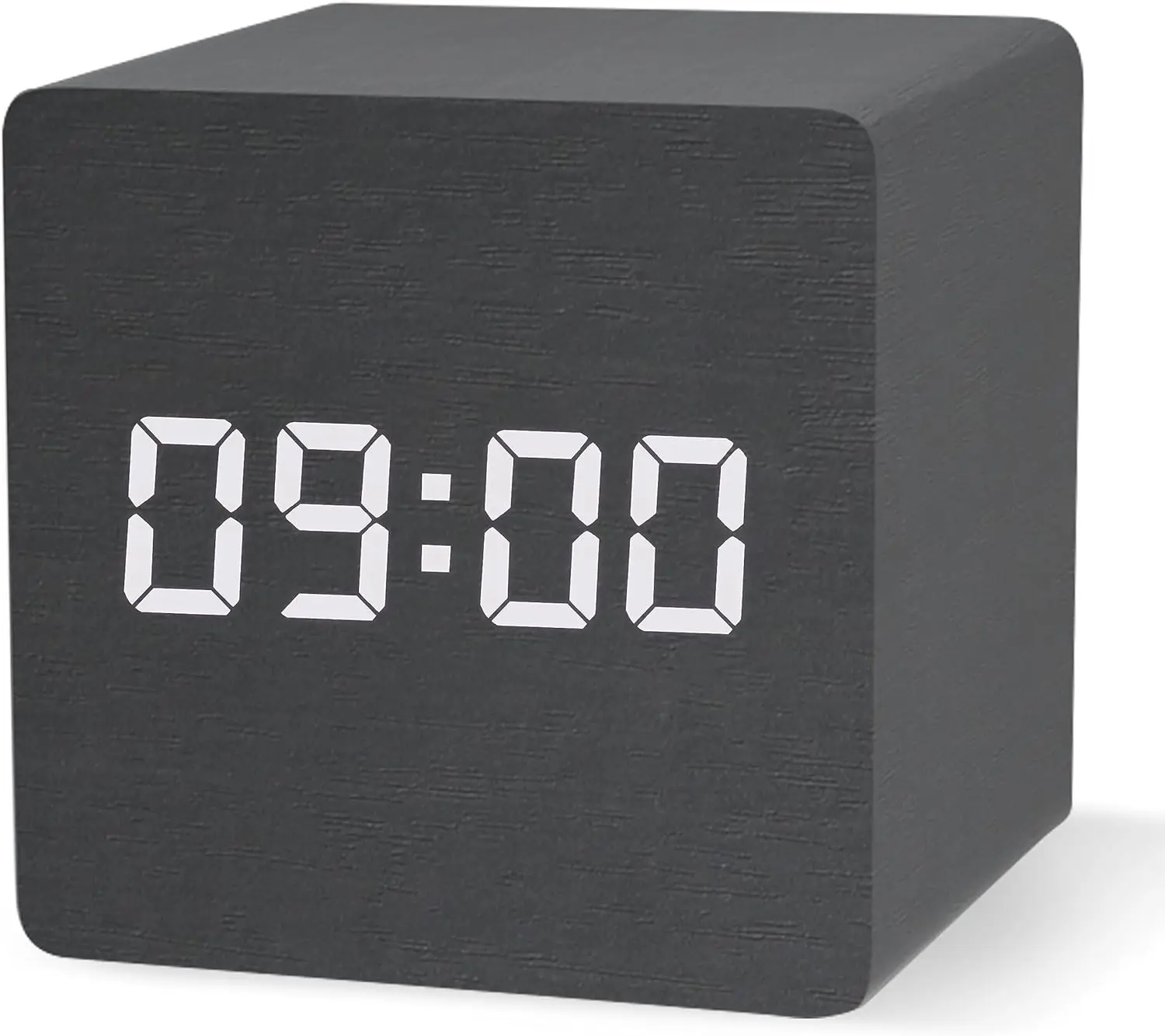 Relógio Despertador Digital com Controle de Voz, Relógio de Mesa Eletrônico, Função Anti-Alérgica, Casa, Escritório, Decoração do quarto