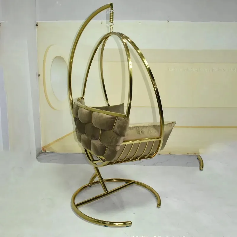 b1 Garden Hanging Basket Swing Indoor Rocking Chair Household Balcony Hanging Basket Chair Outdoor Light Luxury Hanging