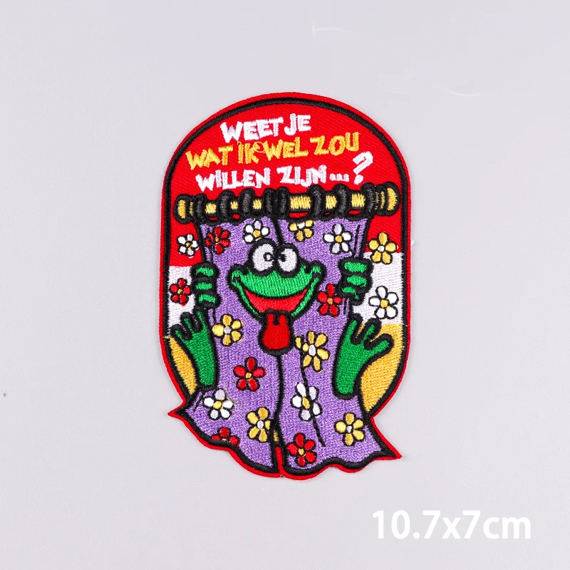 2026 Oeteldonk emblemen opstrijkbare patch Nederlandse carnaval badge voor festival geborduurde patch op kleding viering souvenir cadeau