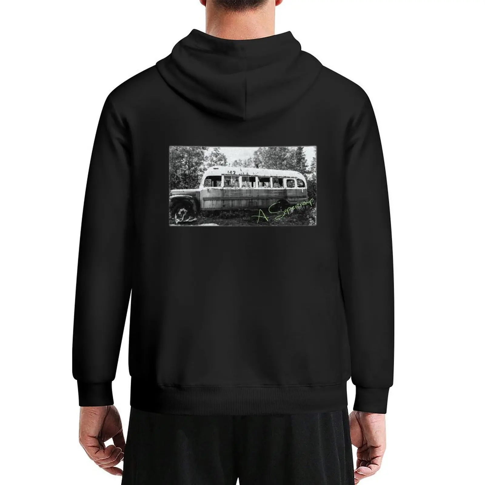 

Magic bus Hoodie autumn men's sweat-shirt men clothes anime clothes hoodie
