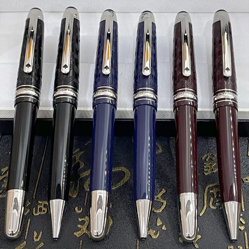 luxury 80 Days Around The World blue / Black 145 MB Ballpoint pen / Roller ball pen / Fountain pen fashion Ink pens No Box