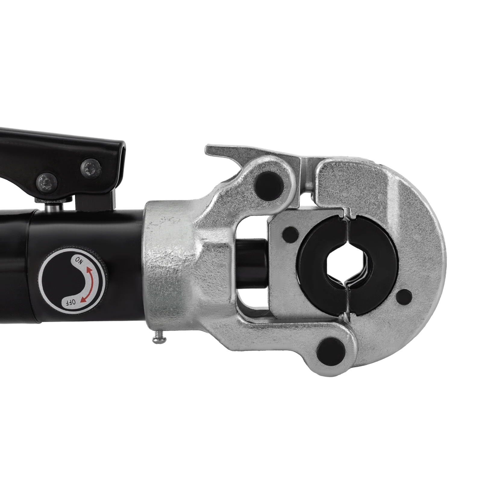 Hydraulic Crimper Tool 80 100KN 360 Rotating Head with 3 Dies VAU15 VAU20 VAU25 for Copper Pipe Auto Repair HVAC Electrical Work