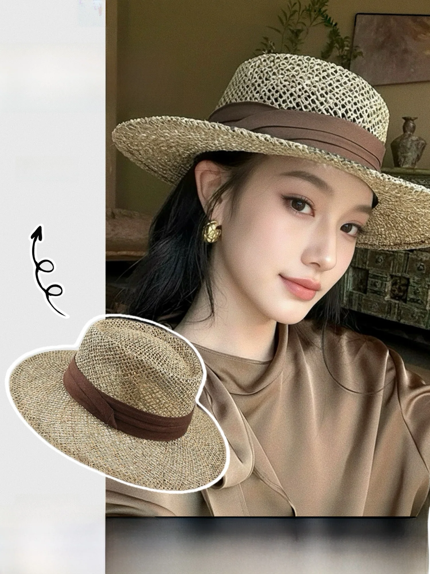 chapeau-de-paille-elegant-anti-uv-tresse-ajoure-pour-la-plage-et-les-vacances-respirant-tendance-estivale-pour-femme-avec-dessus-rond-reglable