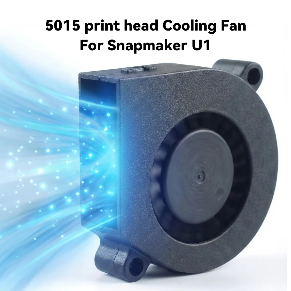 

Вентилятор охлаждения печатающей головки 24V 5015 для Snapmaker U1, улучшенный, с плавной работой, для 3D-принтеров