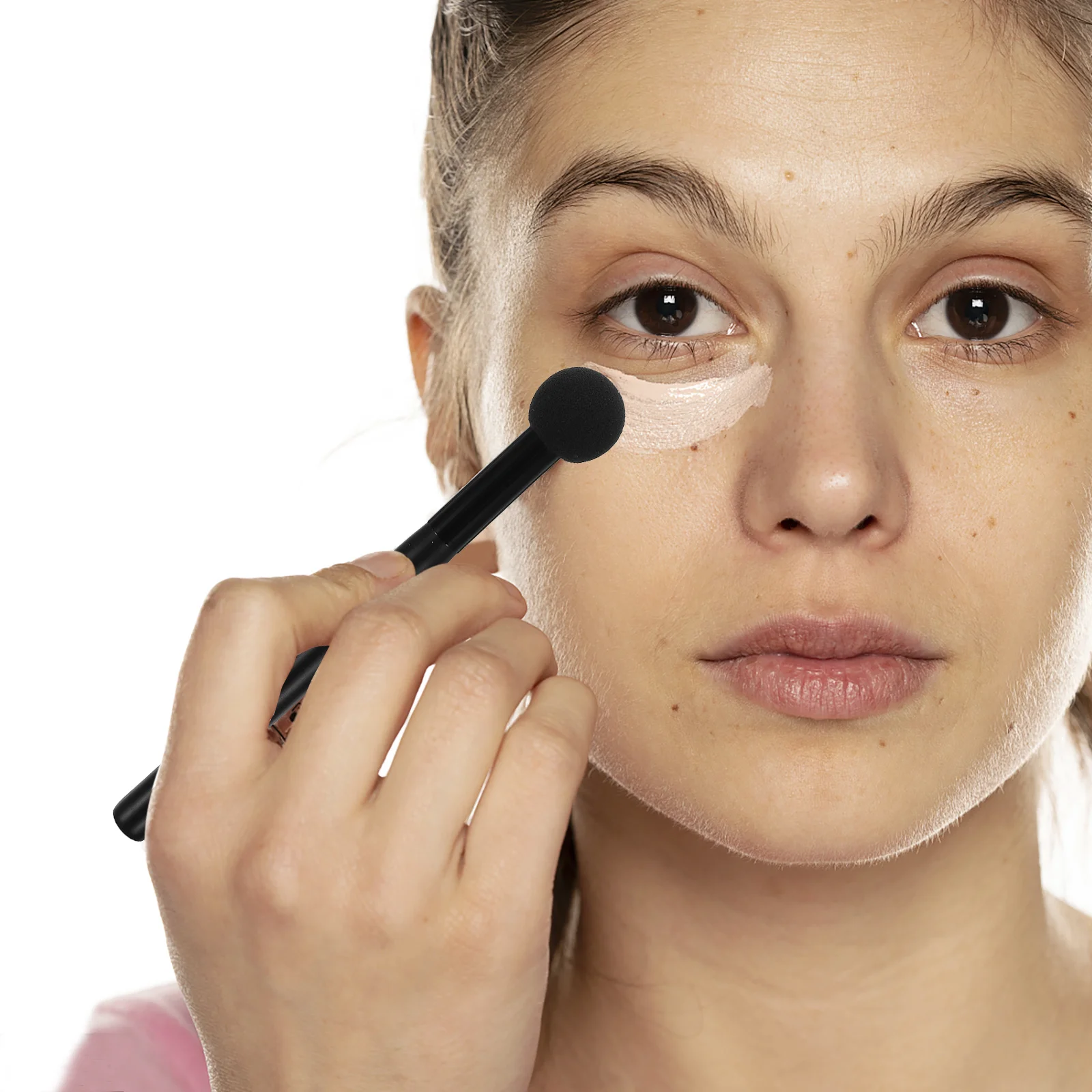 Pinceaux de maquillage pour rouge à lèvres, correcteur professionnel, outils de mélange de taches, maquillage Portable multifonction pour femmes, visage et lèvres, 3 pièces