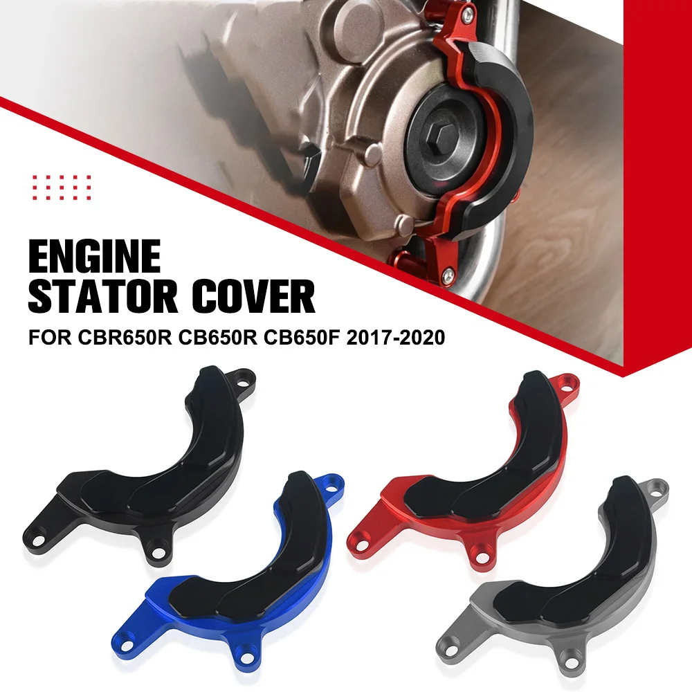 

Motorcycle For Honda CBR650R CB650R CB650F 2017 2018 2019 2020 Engine Stator Clutch Cover Protective Case Slider Guard Protector