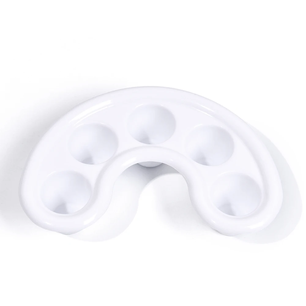 Nero Bianco Nail Art Soak off Ciotola Mano Soak 1PC Acrilico Rimozione Accessorio per la cura delle dita Strumento per manicure per il trattamento SPA delle unghie fai da te