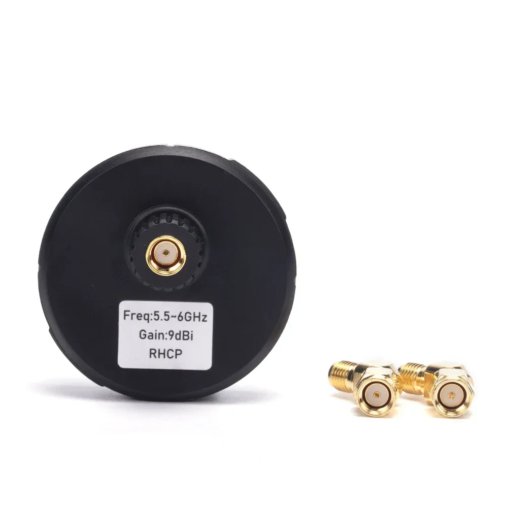 IFlight Pigeon 5.8G Circulaire Polarisatie Directionele 9dBi Gain FPV Patch Antenne RP-SMA LHCP RHCP met 2 STKS 45 Graden Adapter