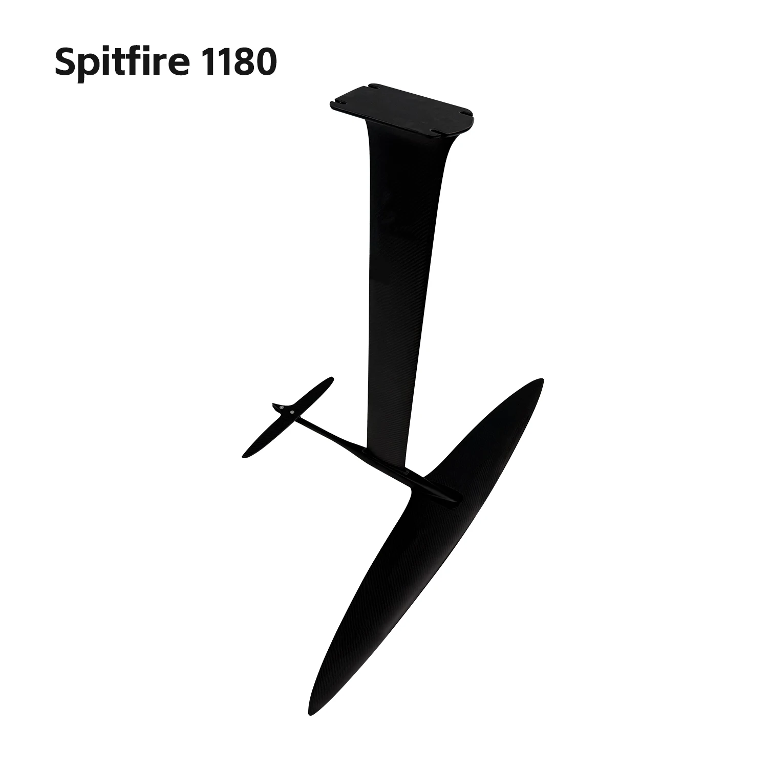 New Arrival Spitfire 1180 Carbon Fiber Hydrofoil 1525 Sqcm Gliding Surfing Foil Board for Kiteboarding&Wakeboarding Lake Pumping