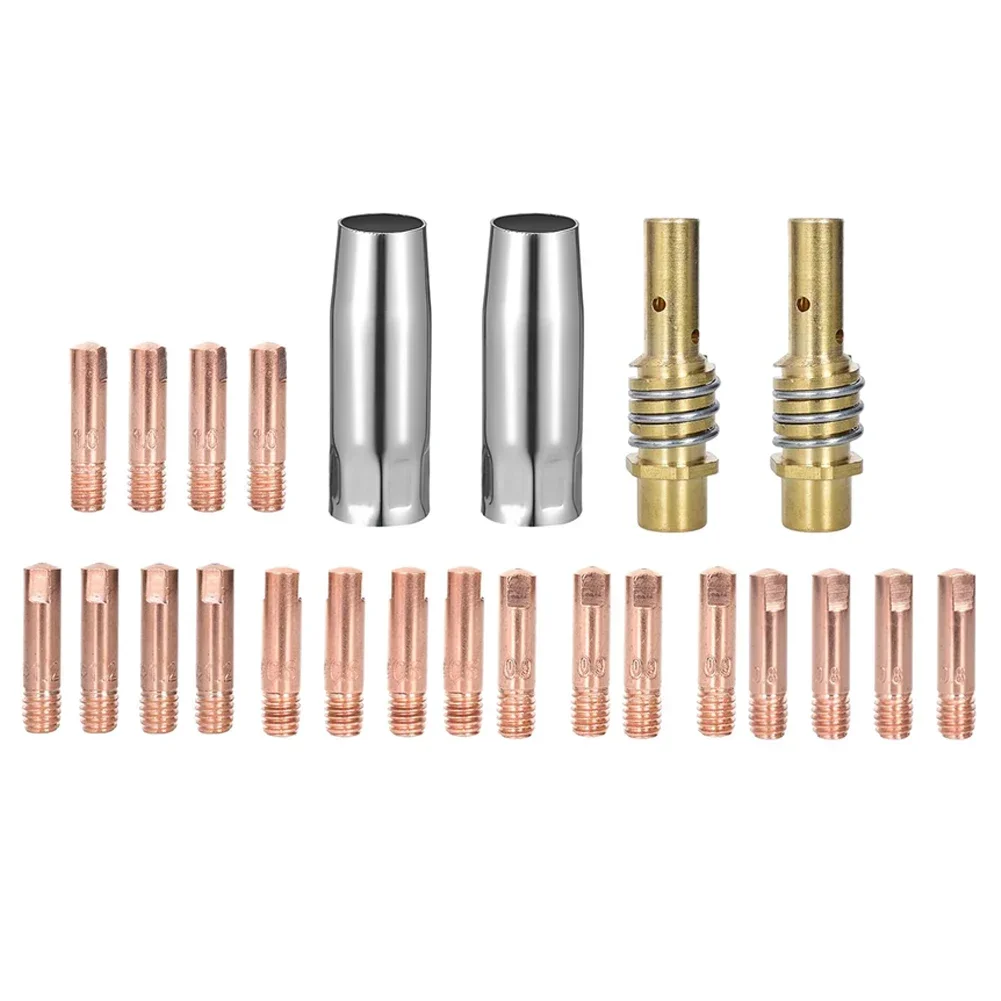 

Metal Parts Contact Tips As Shown In The Picture 15AK Welding Kit Brass Gas Diffuser Comprehensive Welding Tools