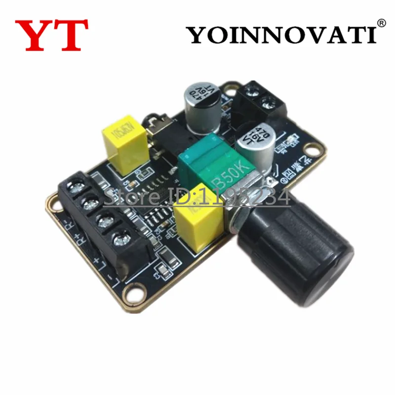 1pcs 5Wx2 Stereo Dual Channel Digital Amplifier Board PAM8406 Audio Amplifier Module 5V Class D Amplifier