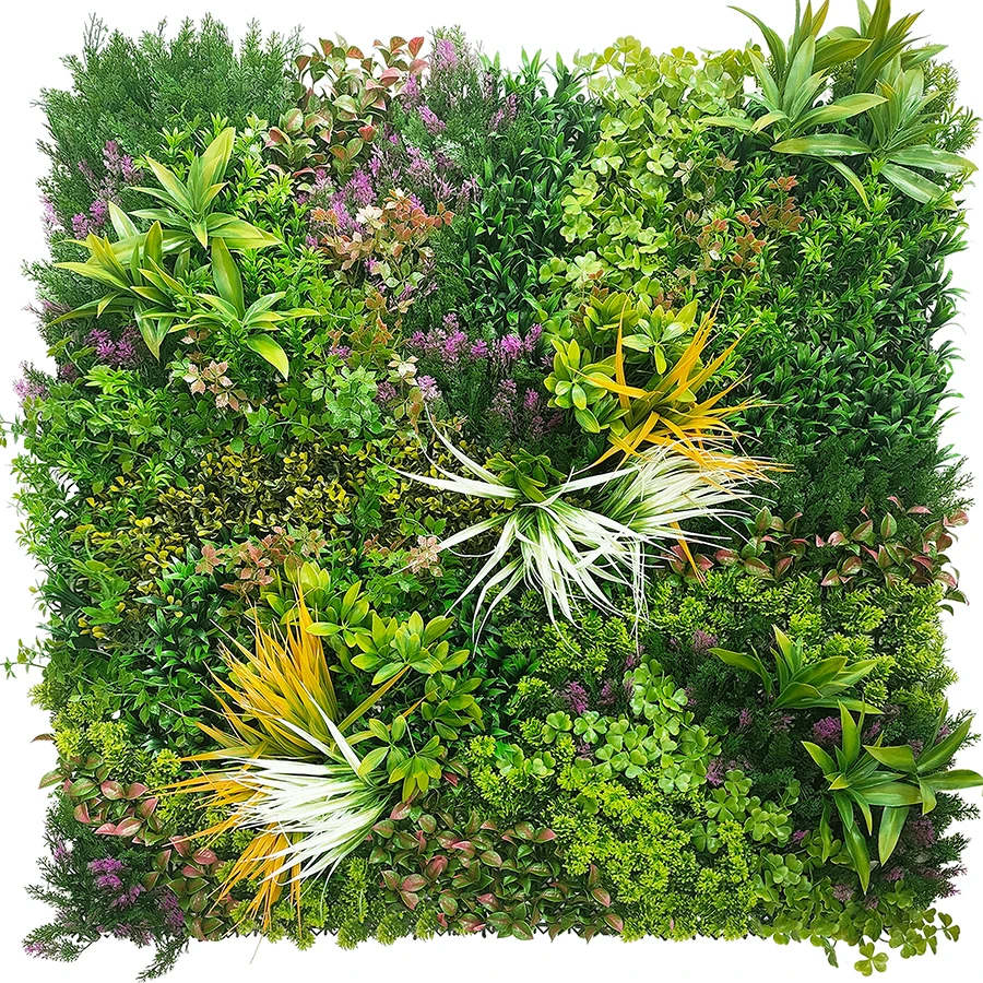 

Artificial Greenery Wall Panels, UV Faux Ivy Boxwood Privacy Fence Hedge Screen for Patio Garden Balcony Backdrop Decor