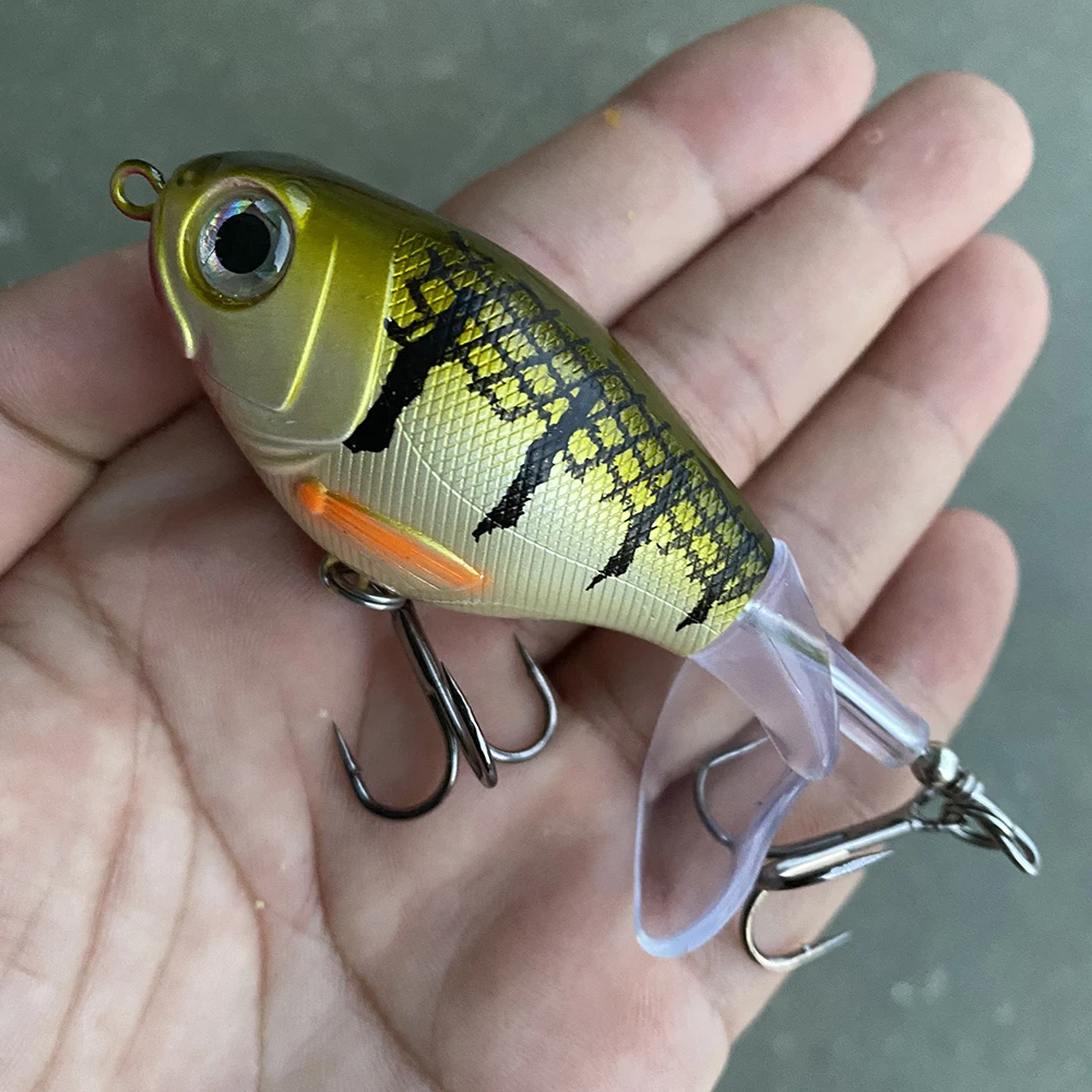 1pc Topwater Angeln Locken 11g/16g Whopper Popper Wobbler Künstliche Harten Köder Bass Popper Weiche rotierenden Schwanz Angelgerät