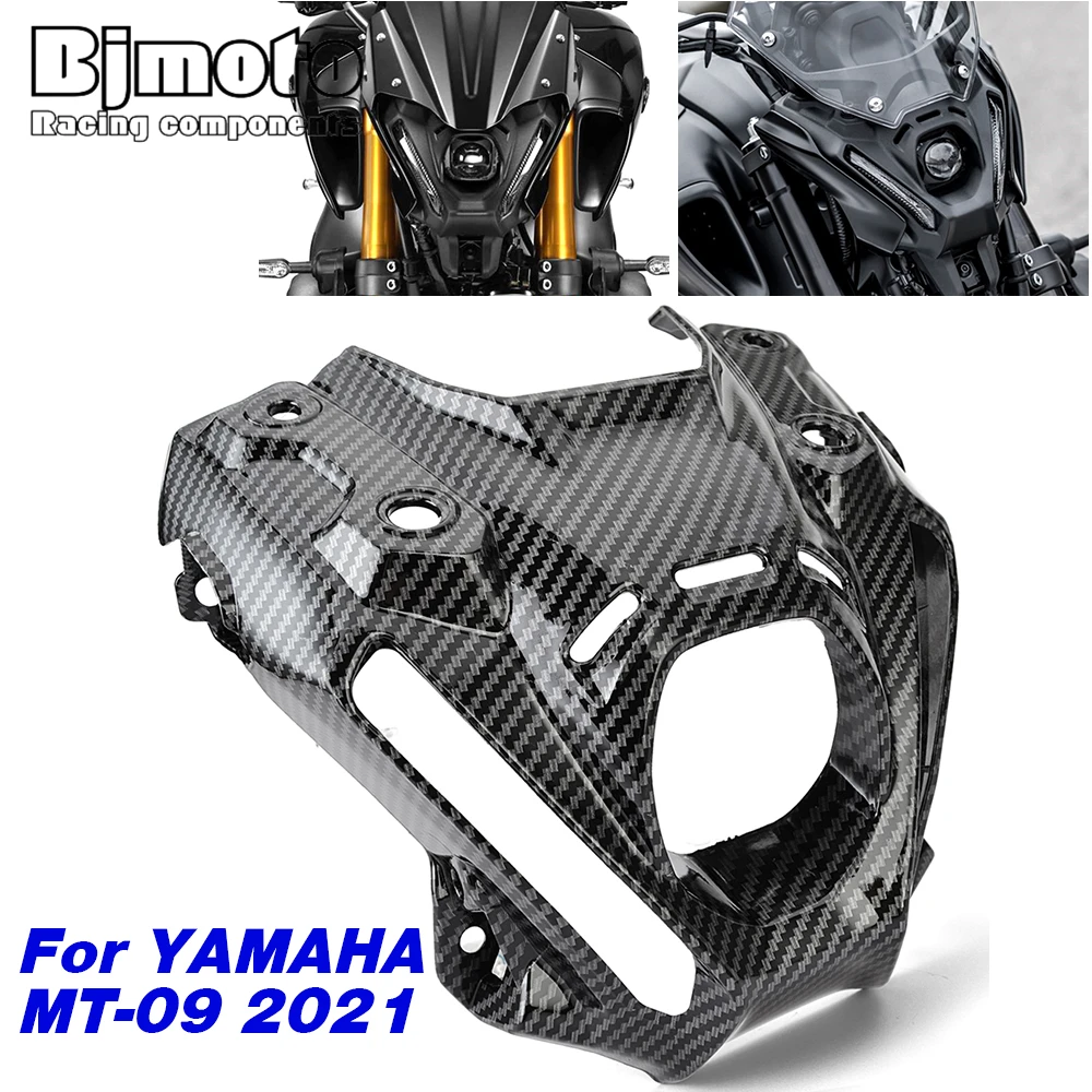 

For YAMAHA MT-09 MT09 MT 09 SP 2021 2022 2023 Motorcycle Headlamp Cowl Head Cover Plate Inner Front Headlight Cover Fairing