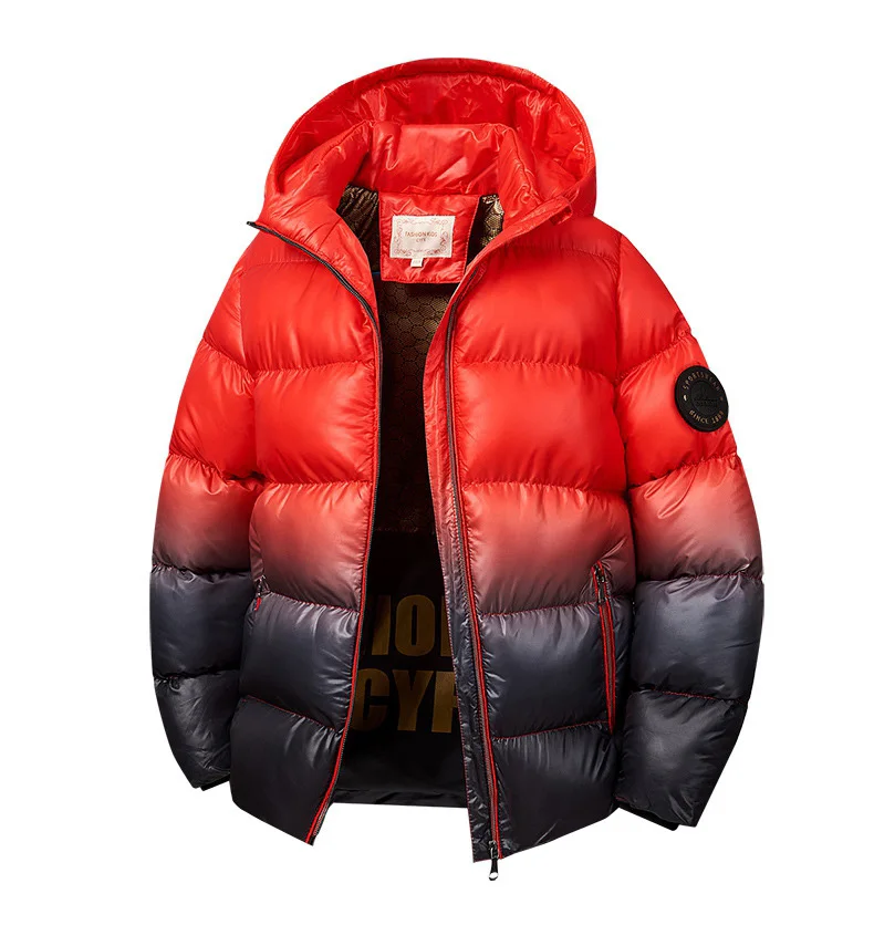Boys Girls Winter Black Cotton Padded Outwear Teenager Child Thick Warm Windproof Cotton Content Coat Kids Snow Garment