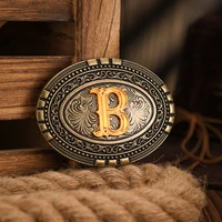 A Western-style Belt Buckle Metal Belt Buckle for Men and Women, with a Unique, Retro and Novel Belt Buckle 2