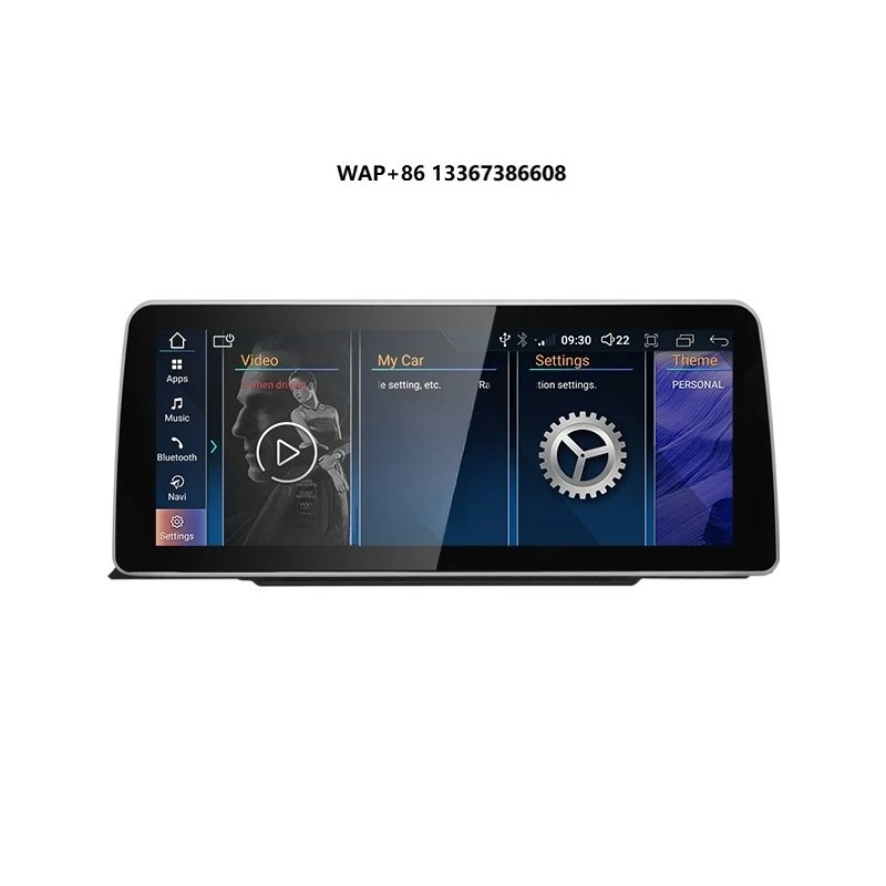

12.3Inch Wireless AUTO CarPlay F30 F31 F32 F33 EVO Linux System Bluetooth DSP